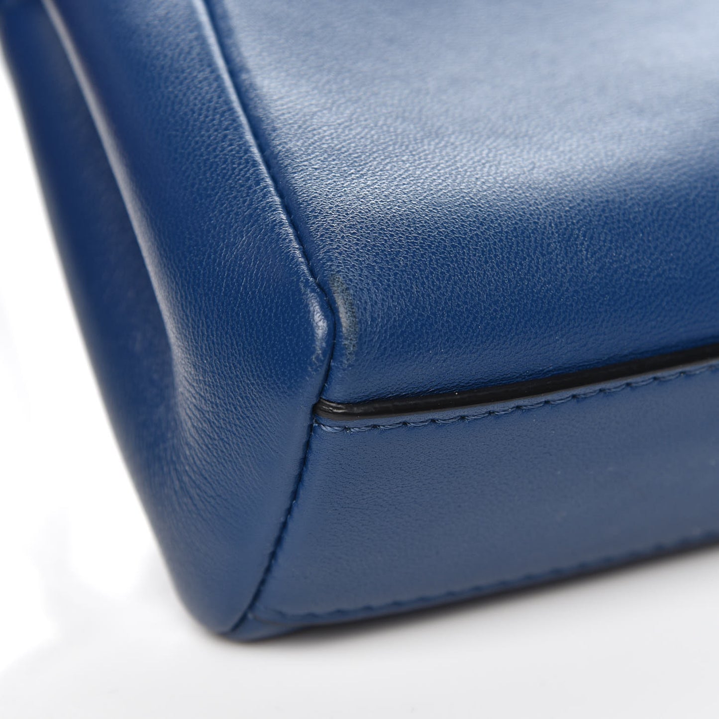 Shiny Nappa Micro Peekaboo Iconic Satchel Iris