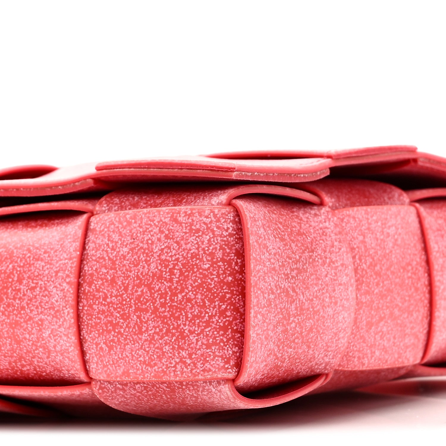 Bottega Veneta Rubber Maxi Intrecciato Cassette Crossbody Bag