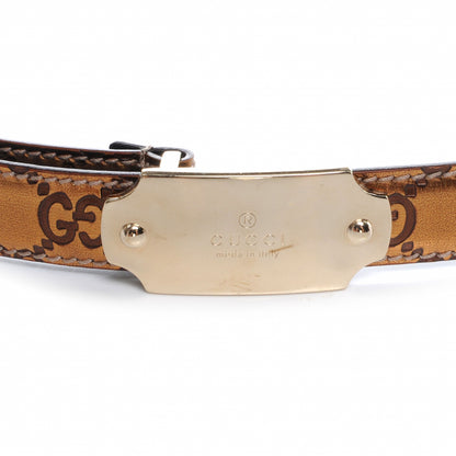 Gucci Guccissima Leather Belt 95 38 Bronze 4 of 5