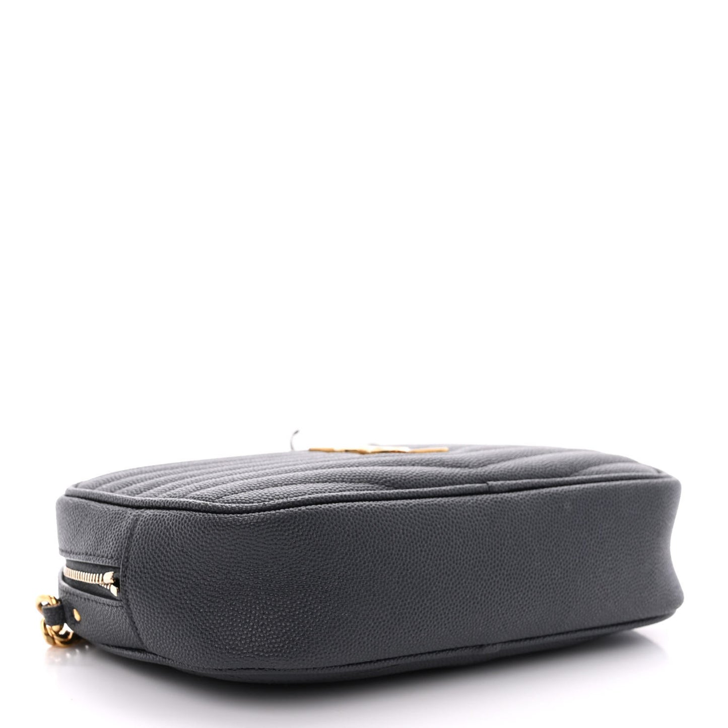 Grain De Poudre Matelasse Monogram Mini Lou Camera Bag Dark Smog