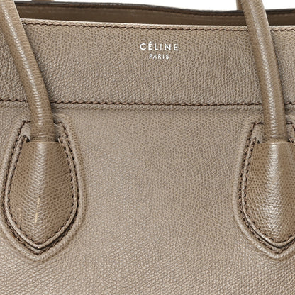 Celine Grained Calfskin Medium Phantom Luggage Taupe 7 of 12