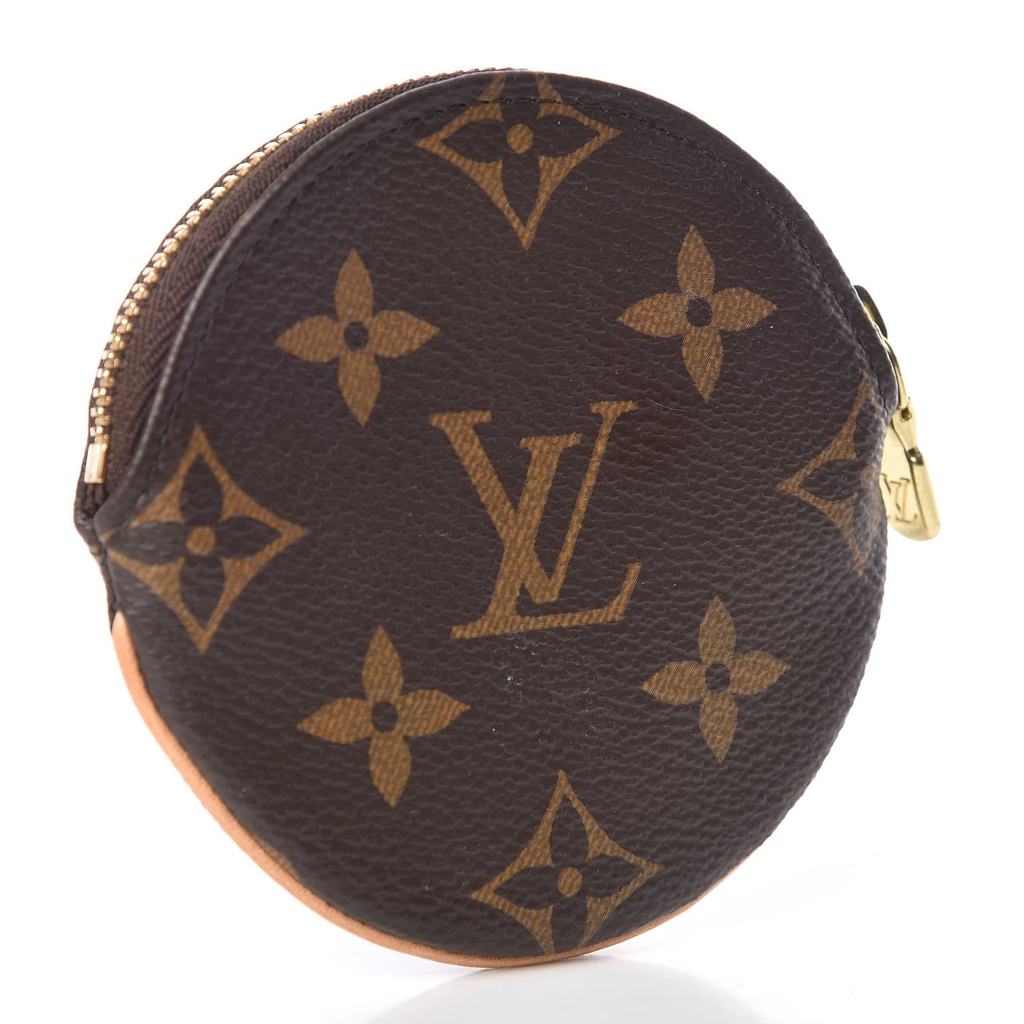 Monogram Round Coin Purse