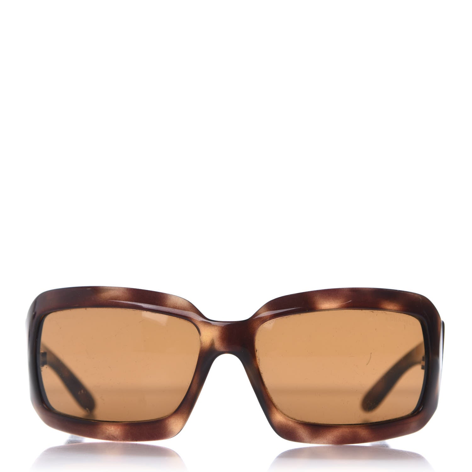 Chanel Mother of Pearl CC Sunglasses 5076-H Brown 3 of 8