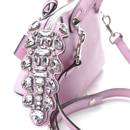 Fendi Vitello Dolce Crystal Croc Tail Mini By The Way Boston Bag Lavanda 11 of 11