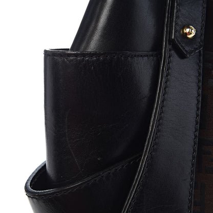 Fendi Zucchino Vitello Medium Compilation Hobo Dark Brown 11 of 13