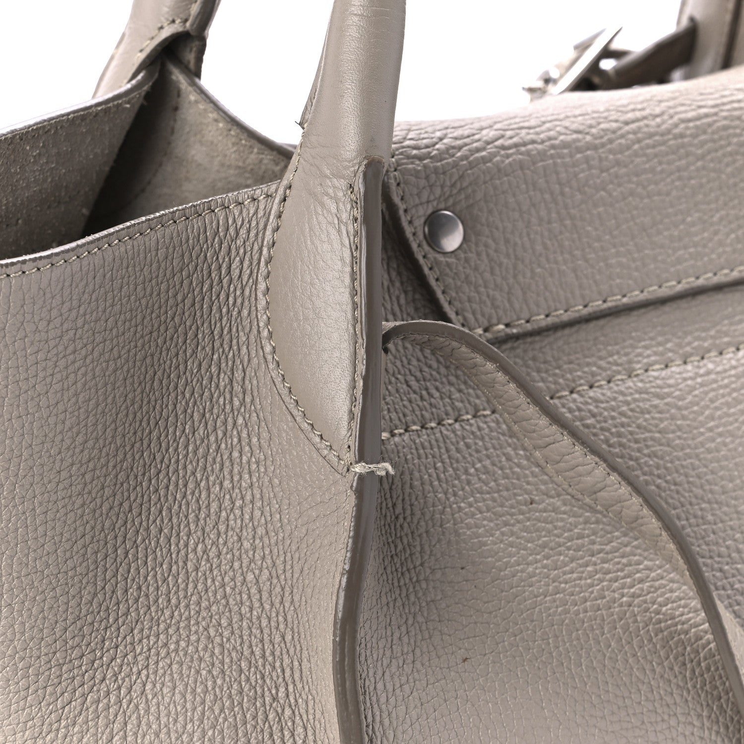 Celine Supple Grained Calfskin Small Big Bag Light Taupe 11 of 11