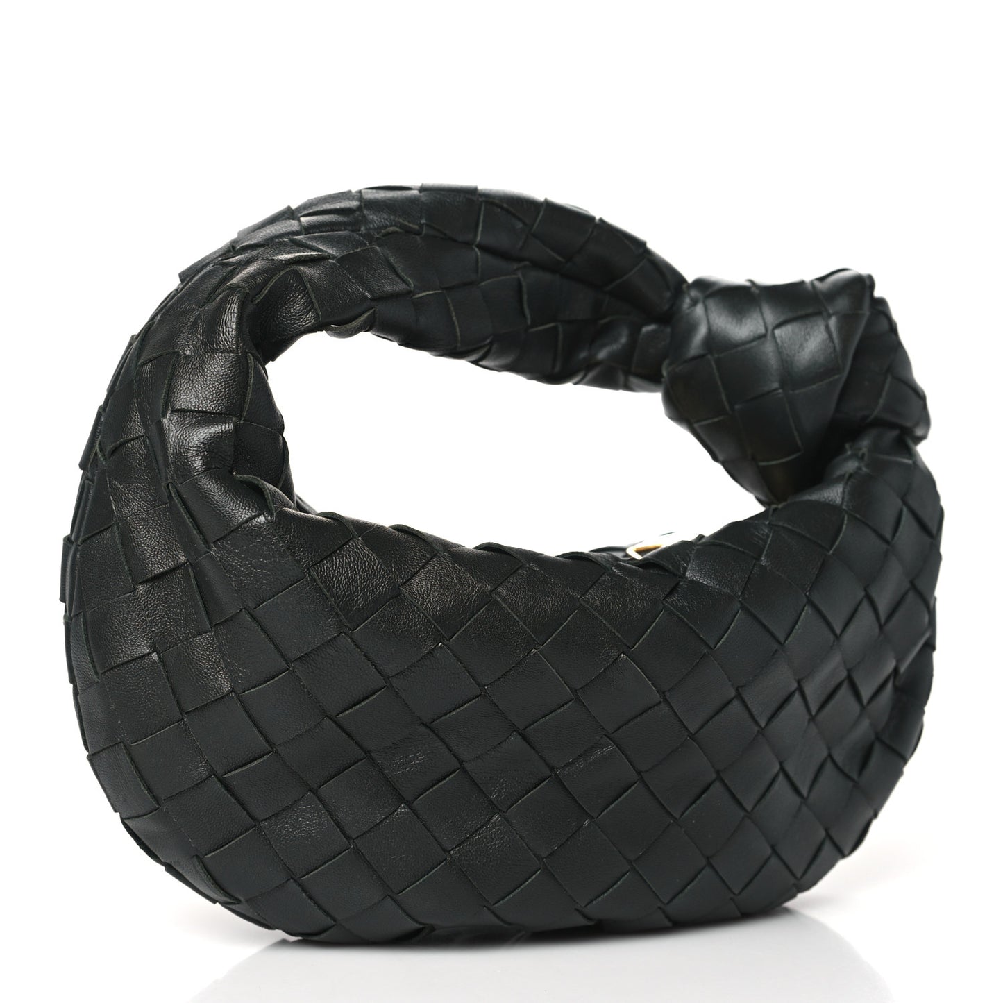 Nappa Intrecciato Mini Jodie Dark Moss