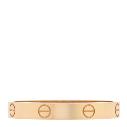 Cartier 18K Yellow Gold 3.5mm LOVE Wedding Band Ring 69 12.5 1 of 5