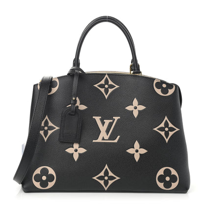 Louis Vuitton Empreinte Monogram Giant Grand Palais Black Beige 1 of 9