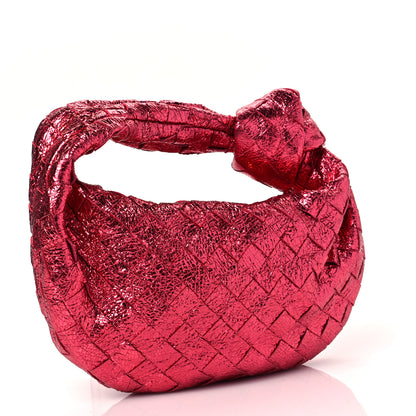 Bottega Veneta Metallic Nappa Intrecciato Mini Jodie Lollipop 3 of 7