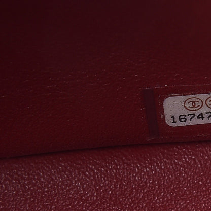 Chanel Caviar Quilted Maxi Double Flap Red 8 of 12