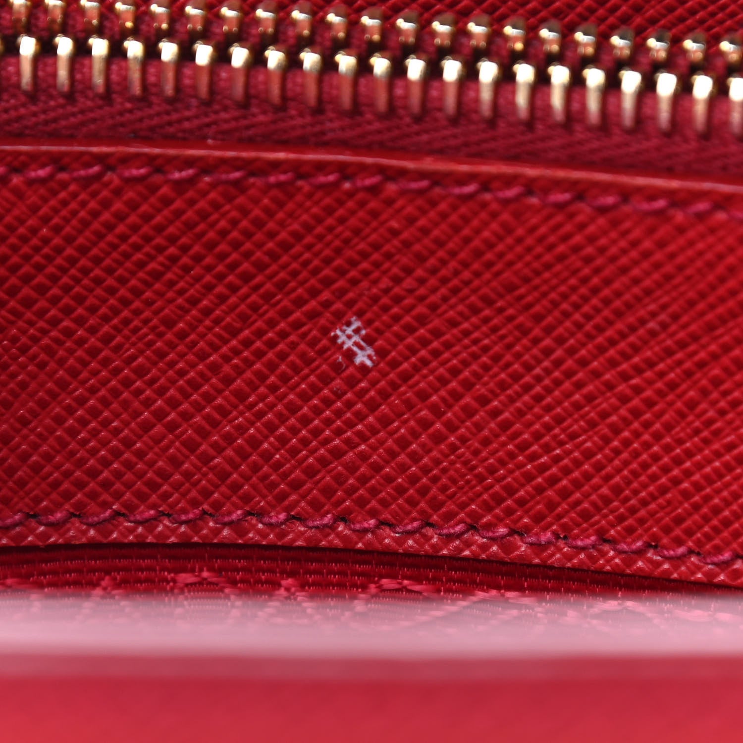 Prada Saffiano Lux Medium Tote Fuoco 6 of 19