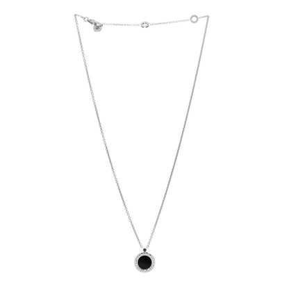 Bulgari Sterling Silver Black Onyx Ruby Save The Children Anniversary Pendant Necklace 3 of 5
