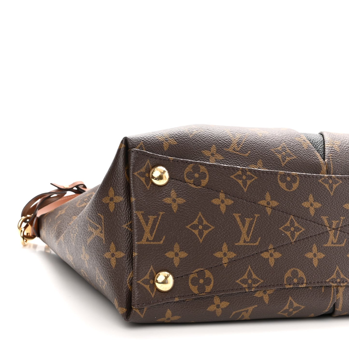 Monogram V Tote MM Black