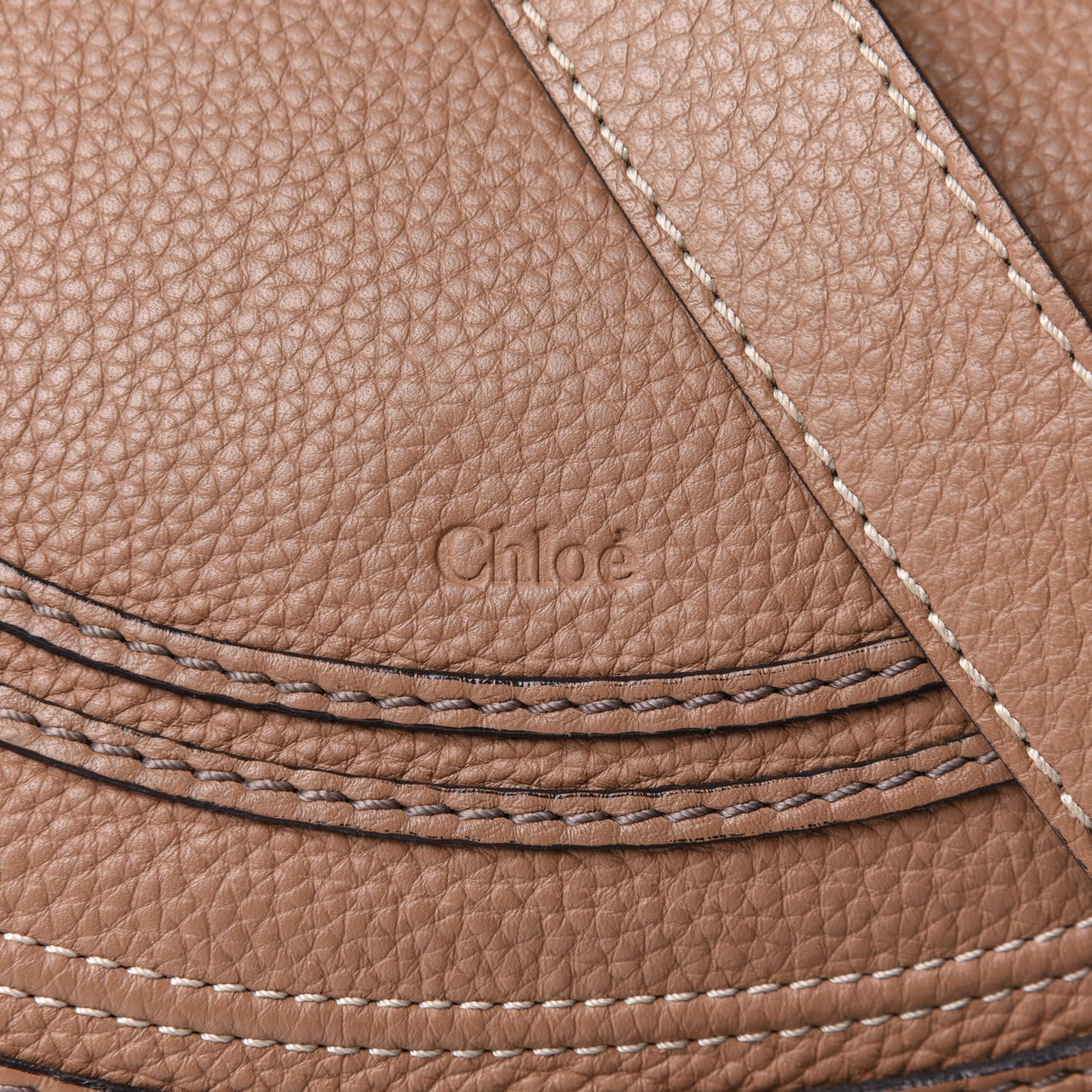Calfskin Medium Marcie Round Crossbody Bag Nut