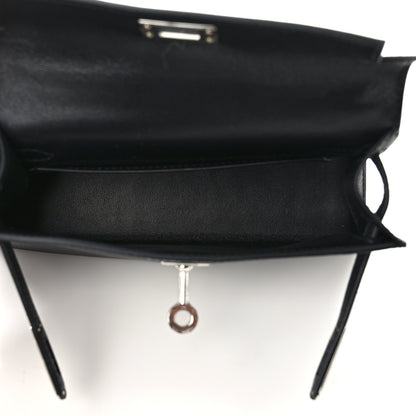 Hermes Epsom Horseshoe Mini Kelly Sellier 20 Black 6 of 11