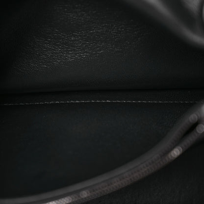 Balenciaga Satin Calfskin Quilted Matte Black Hardware Medium Crush Chain Bag Black 5 of 12