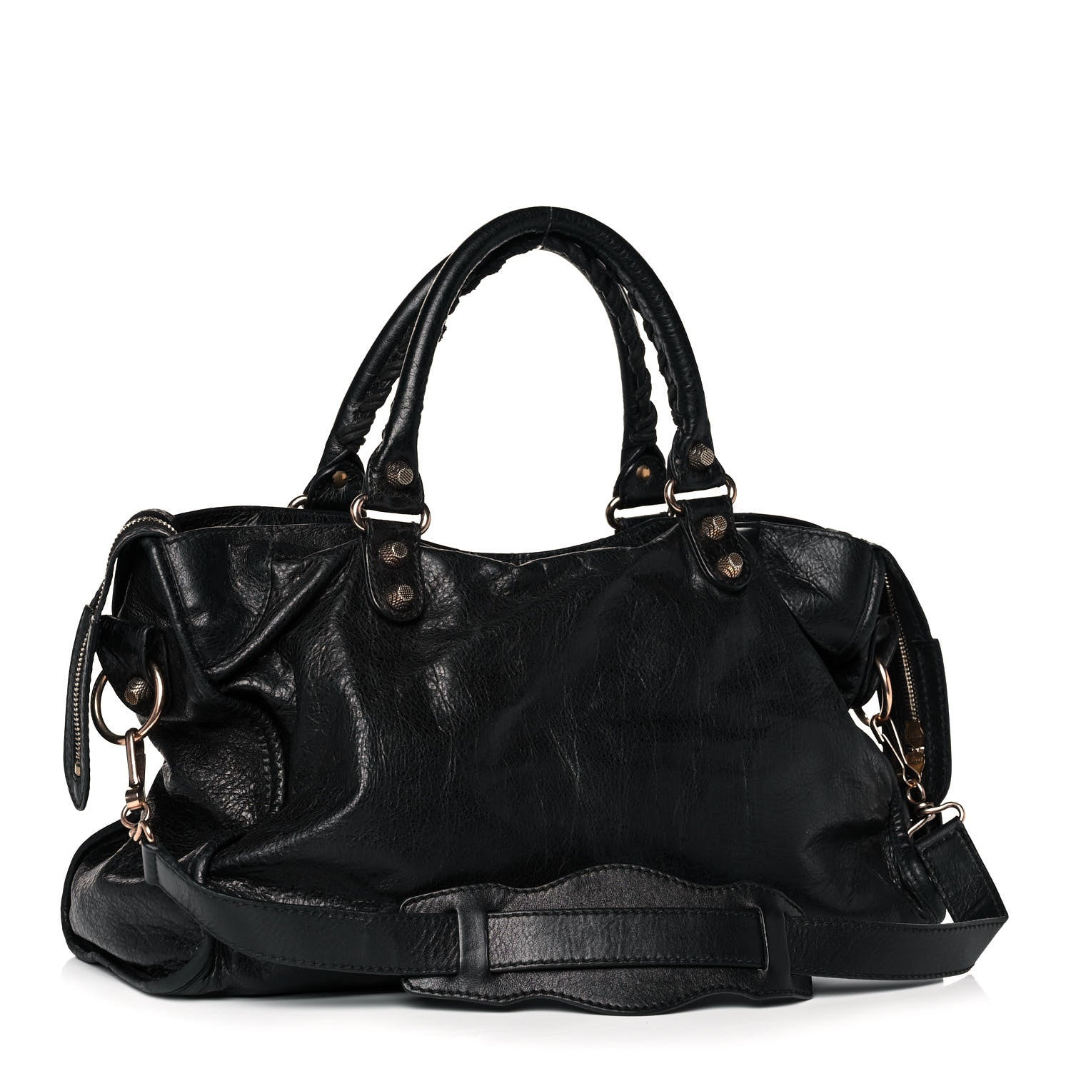 Balenciaga Agneau Giant 12 Rose Gold Hardware City Black 2 of 15