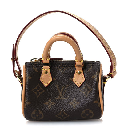 Louis Vuitton Monogram Micro Speedy Bag Charm 1 of 5
