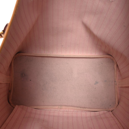 Louis Vuitton Damier Azur Neo Neverfull MM Rose Ballerine 6 of 10