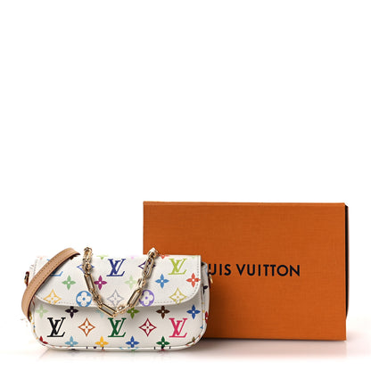 Louis Vuitton LV X TM Monogram Multicolor Ivy Wallet On Chain White 13 of 13