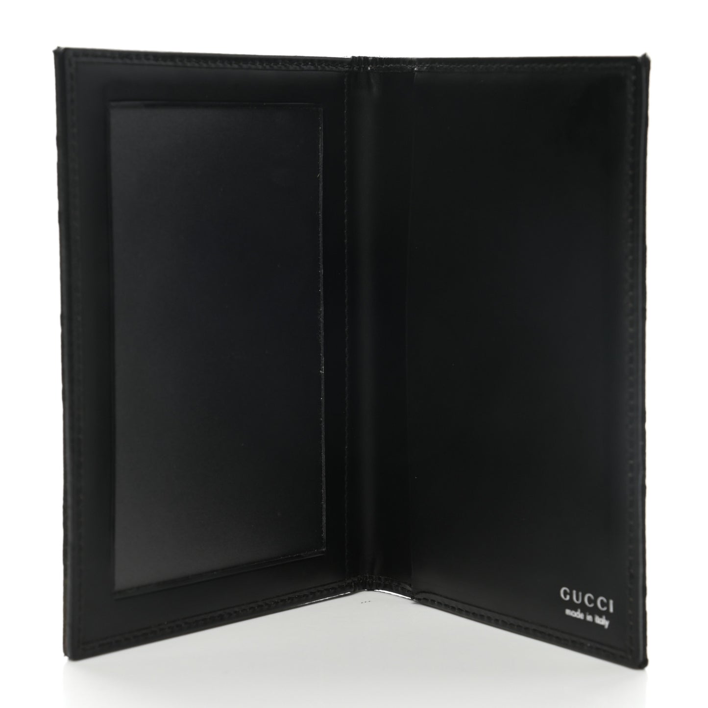 Nylon Monogram Passport Case Black