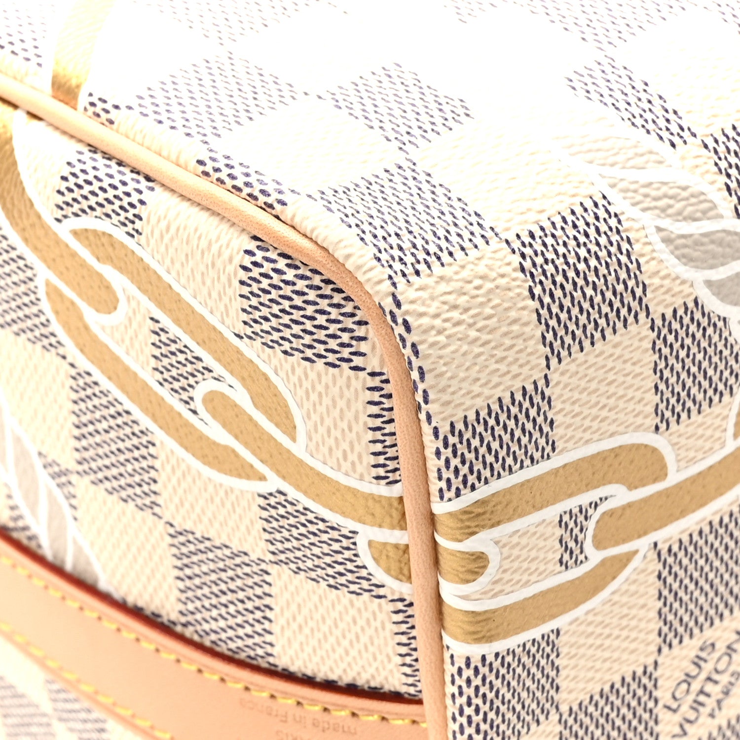 Louis Vuitton Damier Azur Nautical Speedy Bandouliere 25 8 of 11