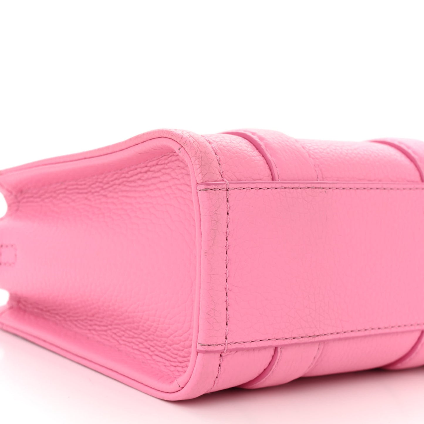 Grained Calfskin Mini The Tote Bag Petal Pink