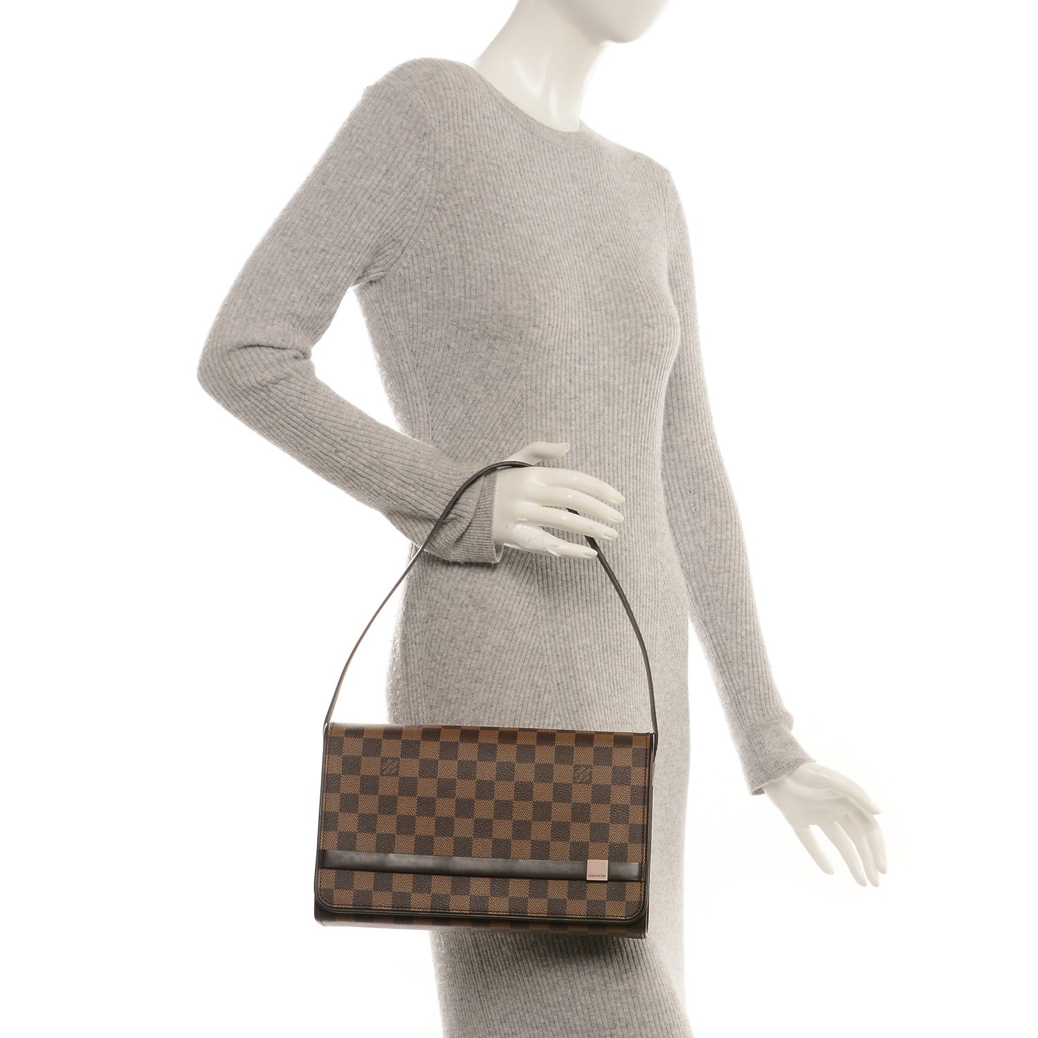 Louis Vuitton Damier Ebene Tribeca Long 2 of 6