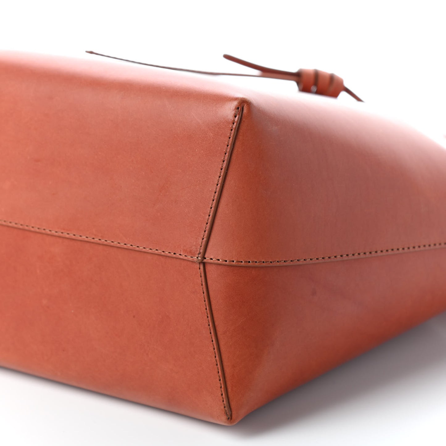 Calfskin Bucket Bag Brandy