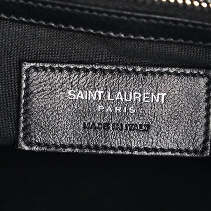 Saint Laurent Calfskin Fringe Festival Backpack Black 6 of 12