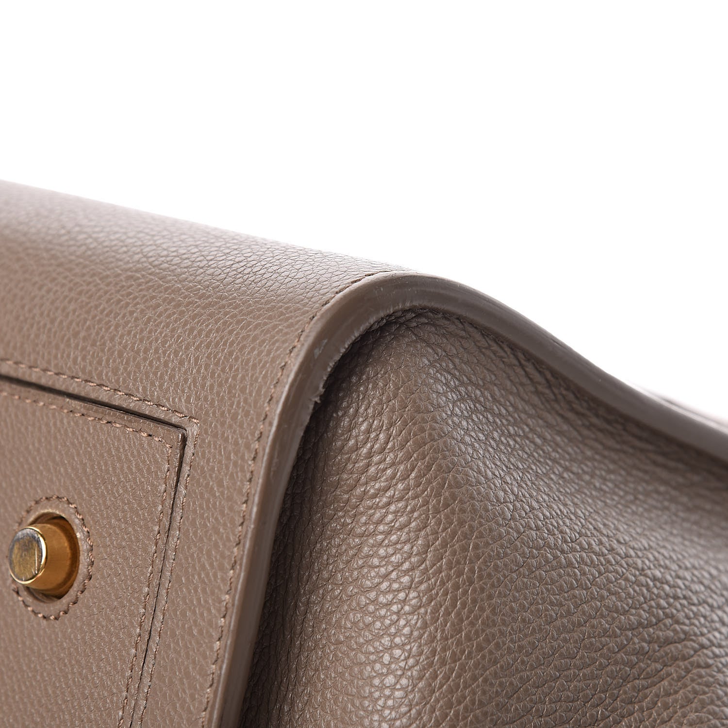 Celine Crisped Calfskin Medium Tie Knot Tote Taupe 31 of 31