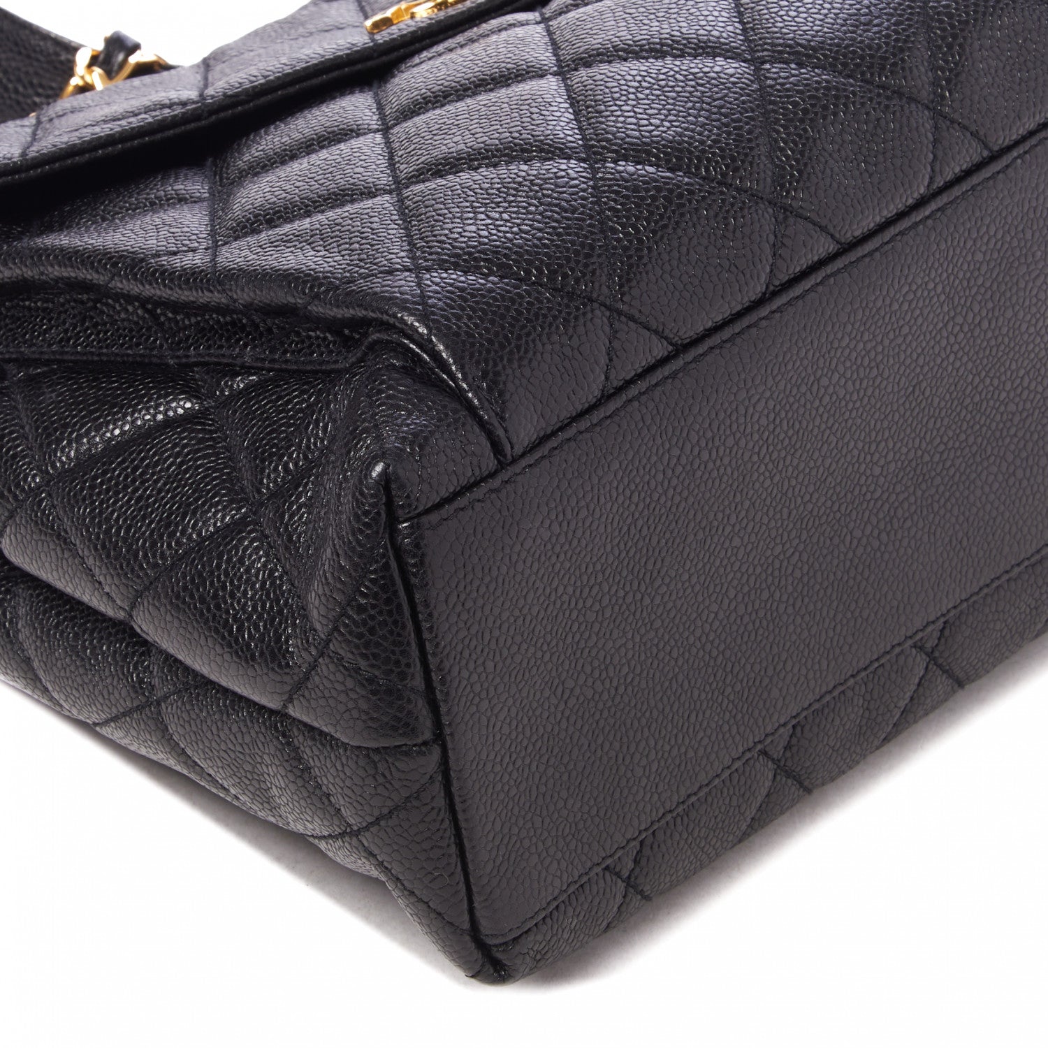 Chanel Caviar Quilted Flap Shoulder Bag Black 5 of 9