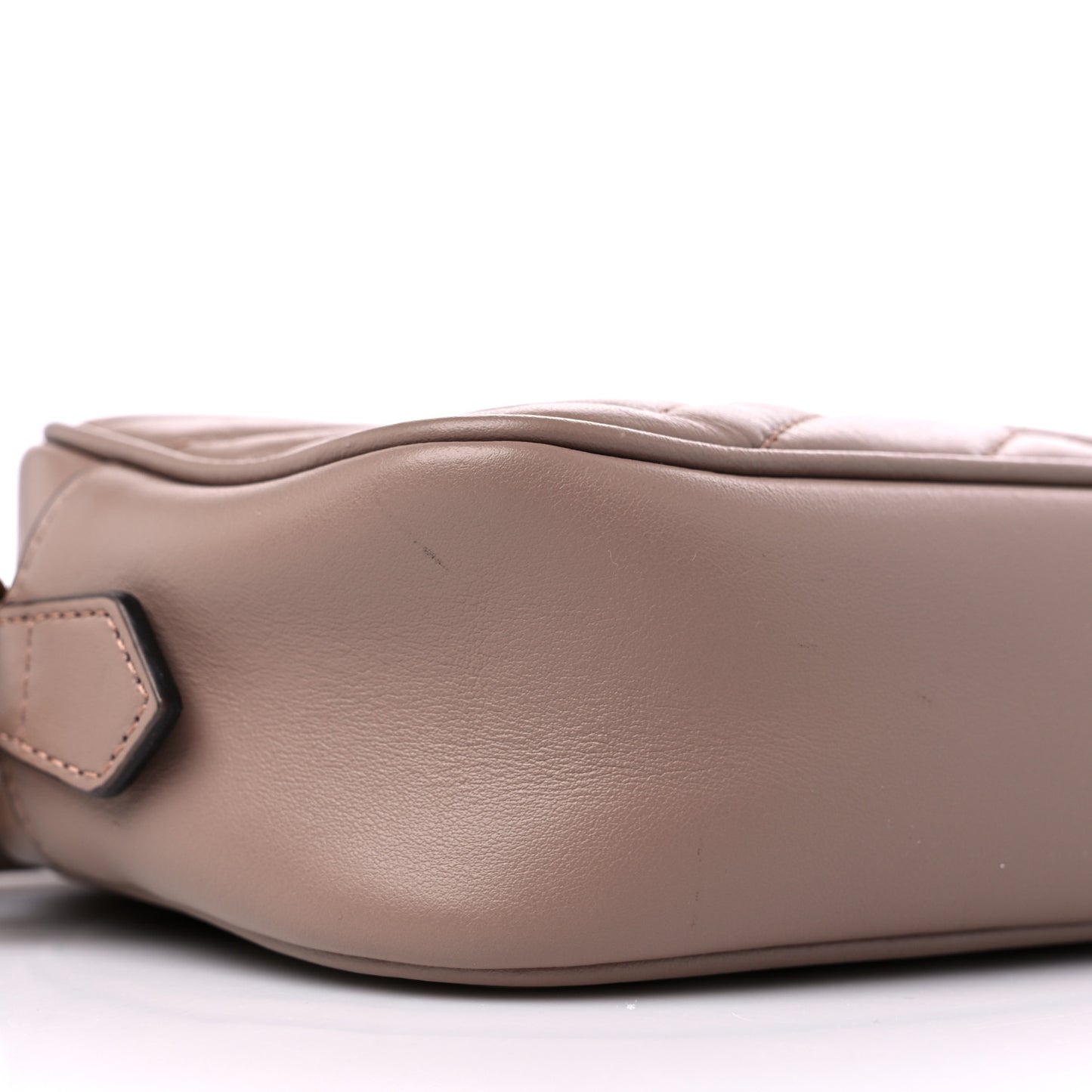 Calfskin Matelasse Mini GG Marmont Chain Shoulder Bag Porcelain Rose