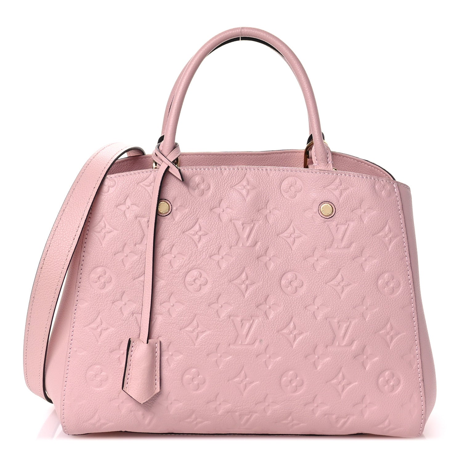Louis Vuitton Empreinte Montaigne MM Rose Ballerine 1 of 10