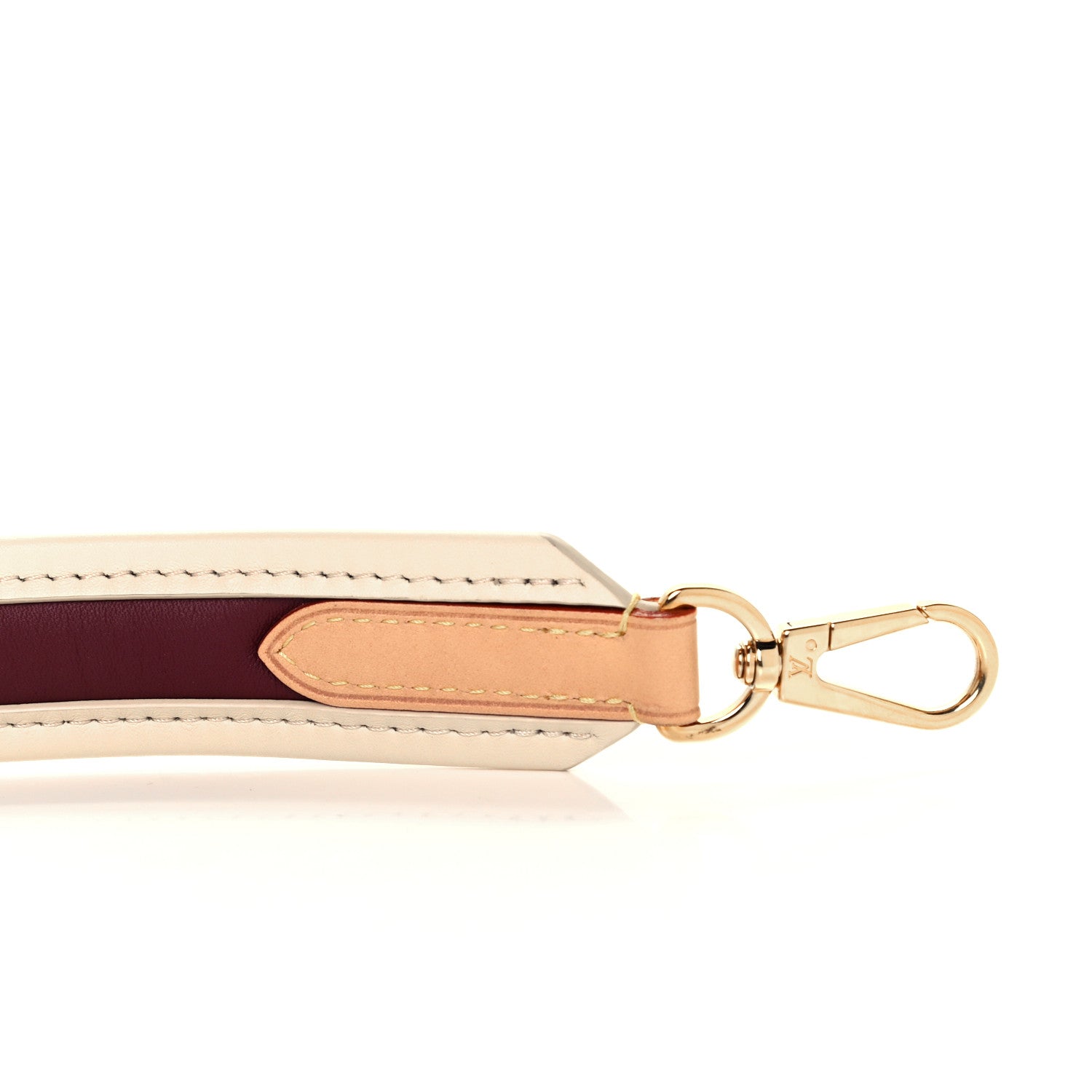 Louis Vuitton Calfskin Cluny BB Shoulder Strap Crème 7 of 8