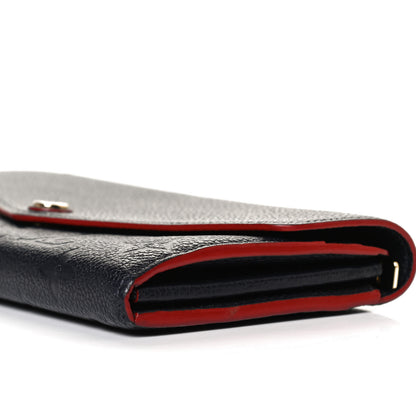 Louis Vuitton Empreinte Sarah Wallet NM Marine Rouge 8 of 9