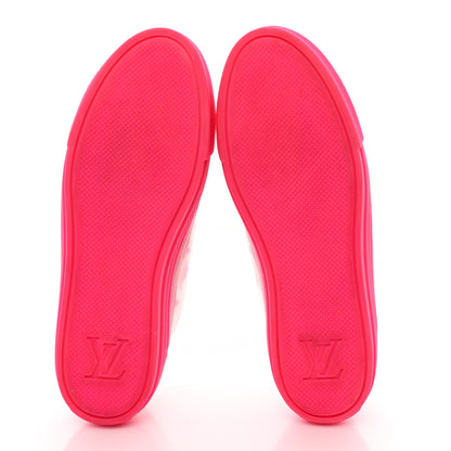 Louis Vuitton Technical Fabric Monogram Stellar Sneakers 39 Rose Pop 5 of 17
