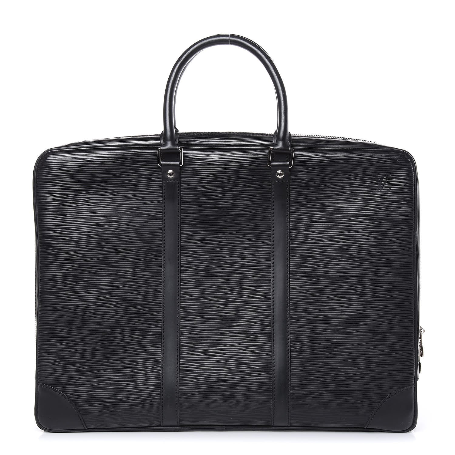 Louis Vuitton Epi Porte-Documents Voyage Briefcase Black 1 of 14