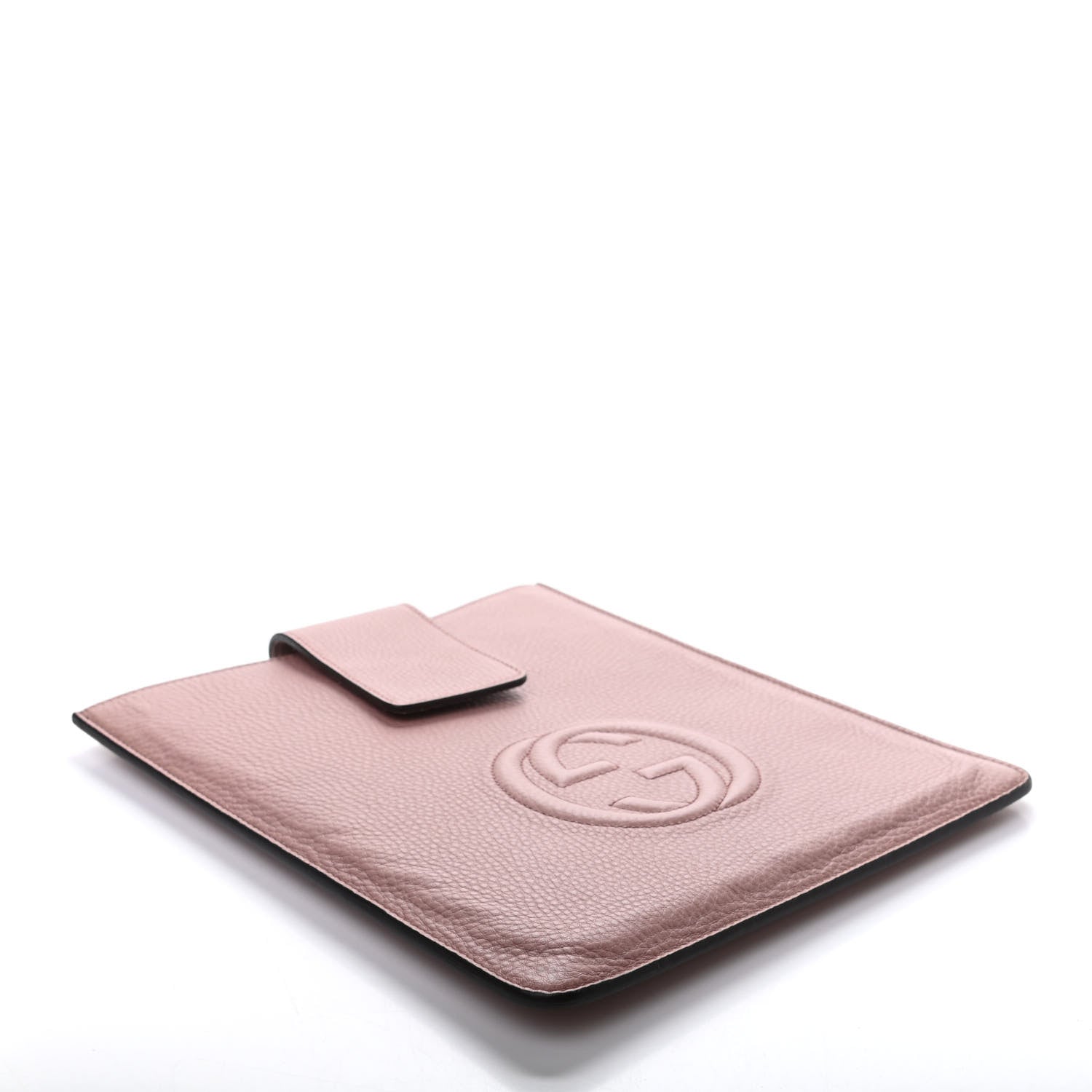 Gucci Pebbled Calfskin Soho iPad Case Pink 4 of 6
