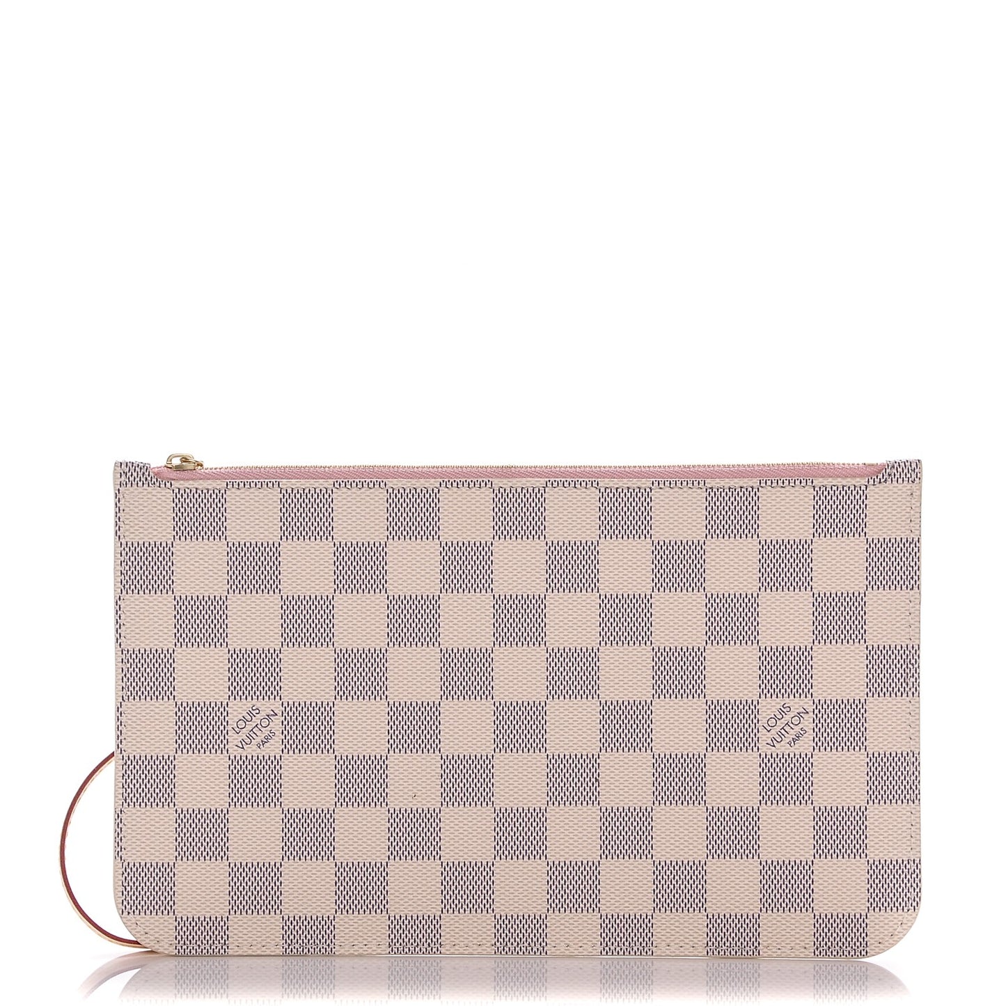 Damier Azur Neverfull MM GM Pochette Rose Ballerine