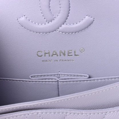Chanel Caviar Quilted Small Double Flap Light Purple 6 of 9