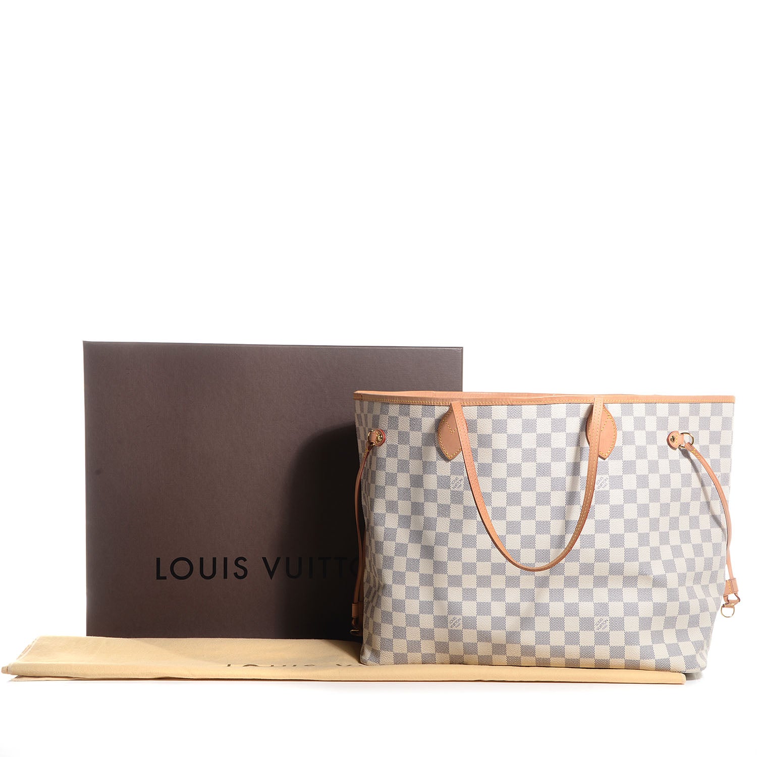 Louis Vuitton Damier Azur Neverfull GM 8 of 8