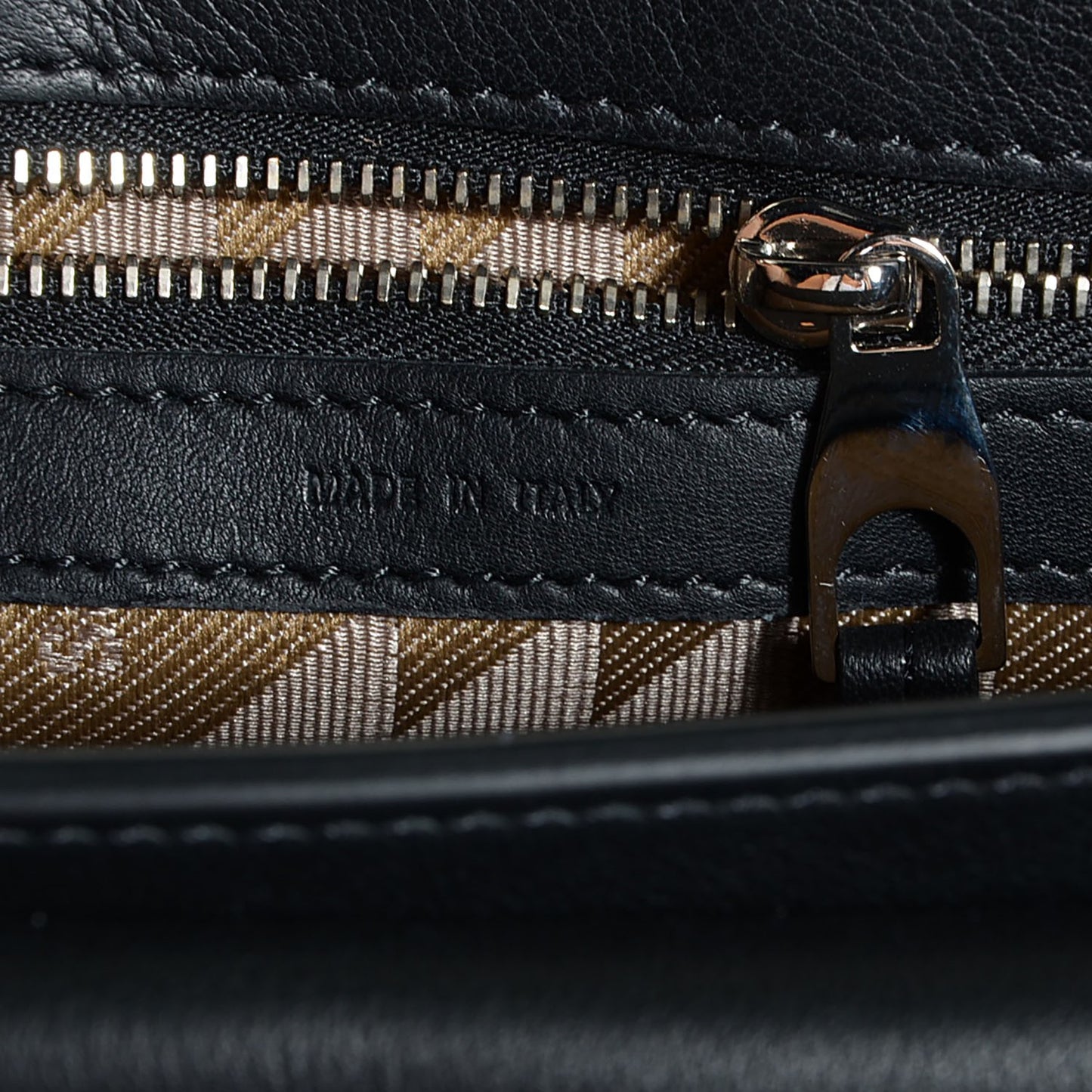 Calfskin PS11 Mini Classic Shoulder Bag Black