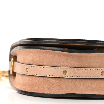 Chloe Calfskin Suede Small Nile Bracelet Bag Biscotti Beige 8 of 9