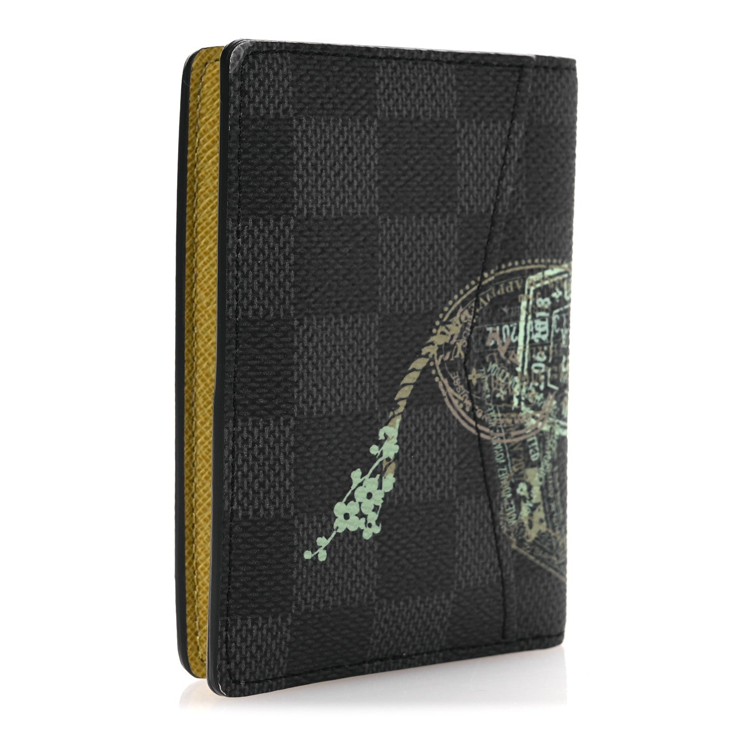 Louis Vuitton Damier Graphite Stamps Pocket Organizer NM 3 of 8