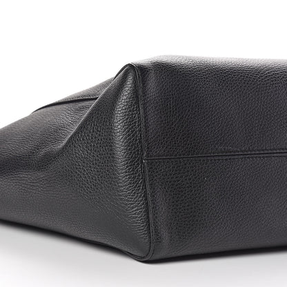 Gucci Pebbled Calfskin Medium Swing Tote Black 8 of 10