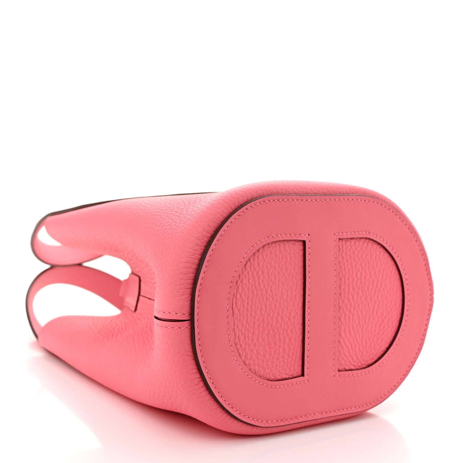 Hermes Taurillon Clemence Swift In-The-Loop 18 Bag Rose Azalee 4 of 11