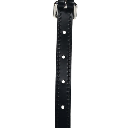 Louis Vuitton Calfskin 16mm Adjustable Shoulder Strap Black 5 of 5