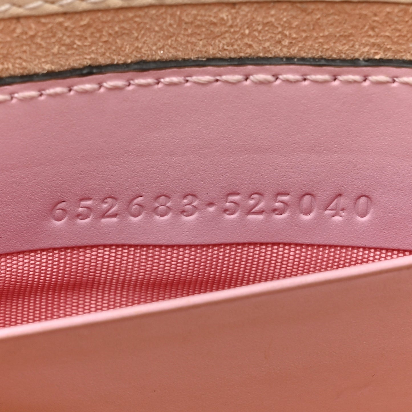 GG Supreme Monogram Les Pommes Mini Padlock Top Handle Shoulder Bag Beige Ebony Multicolor Cotton Candy Pink